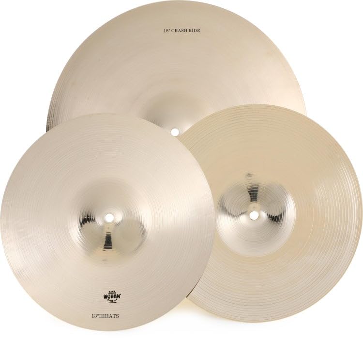 Amazon.com: Wuhan B20 Cymbal Set - 13/18 inch : Musical Instruments